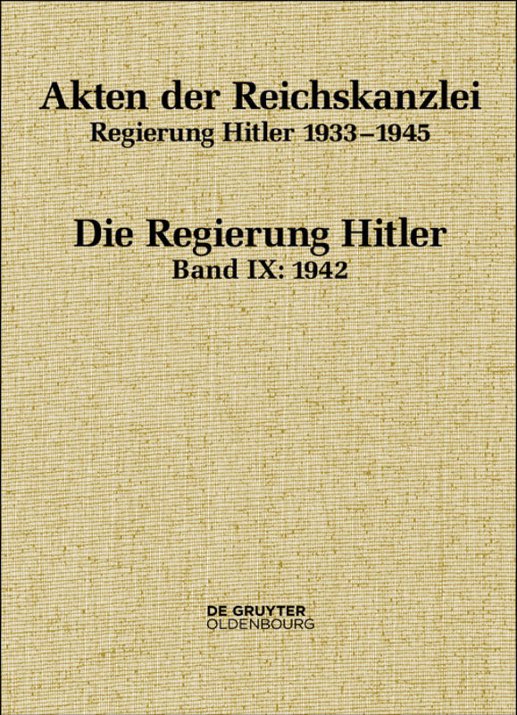 Cover: 9783110567601 | 1942 | Michael Hollmann (u. a.) | Buch | LXXXIII | Deutsch | 2018