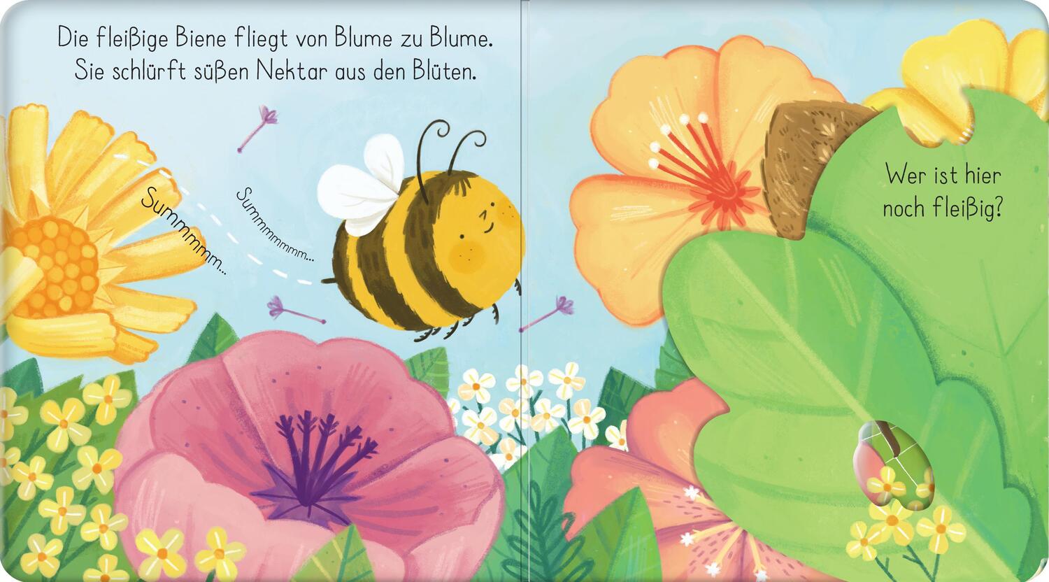 Bild: 9781789418712 | Mein erstes Entdecker-Klappenbuch: Kleine Biene im Garten | Milbourne