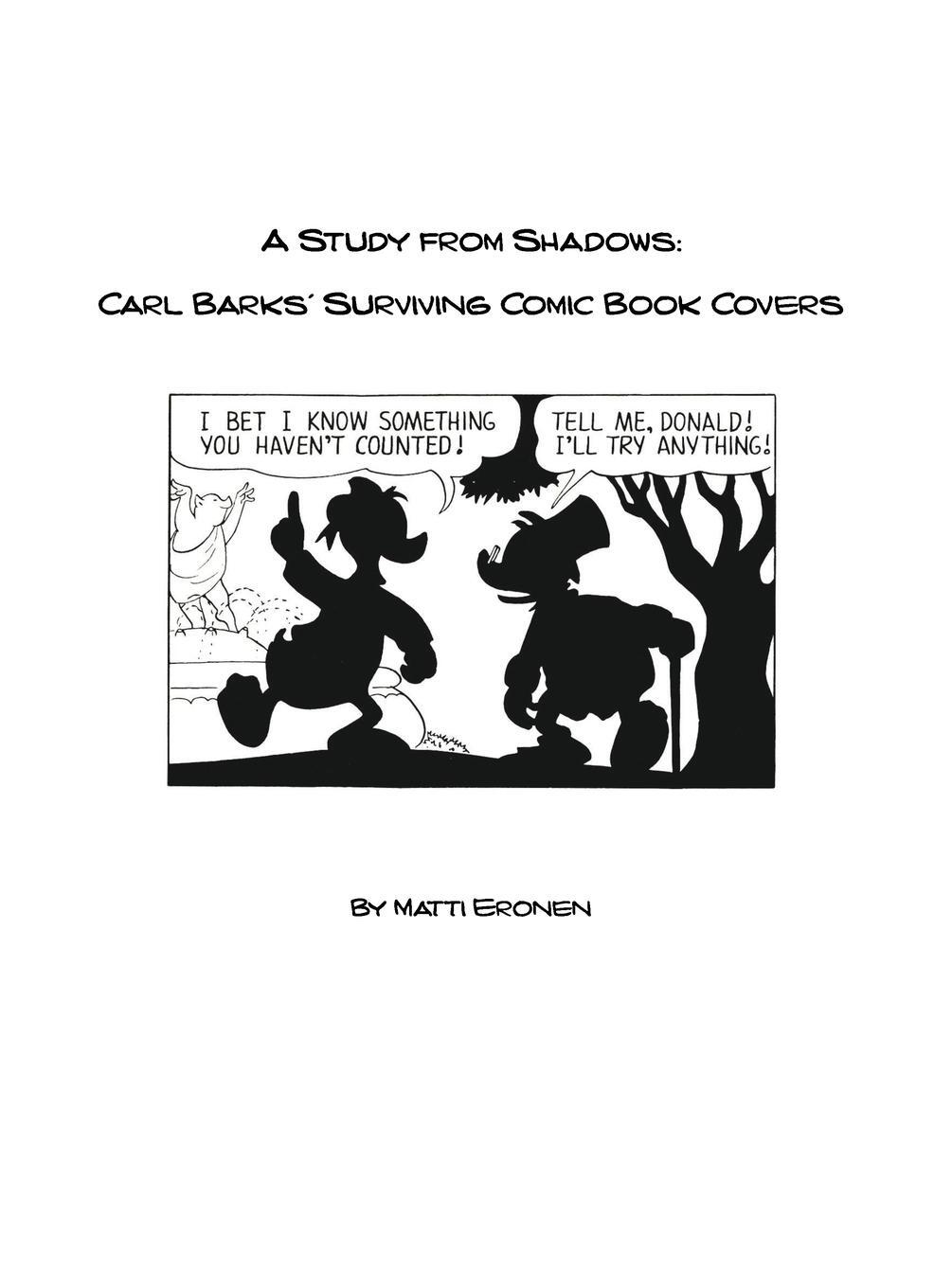 Cover: 9789529388936 | Carl Barks' Surviving Comic Book Covers | Matti Eronen | Buch | 2017