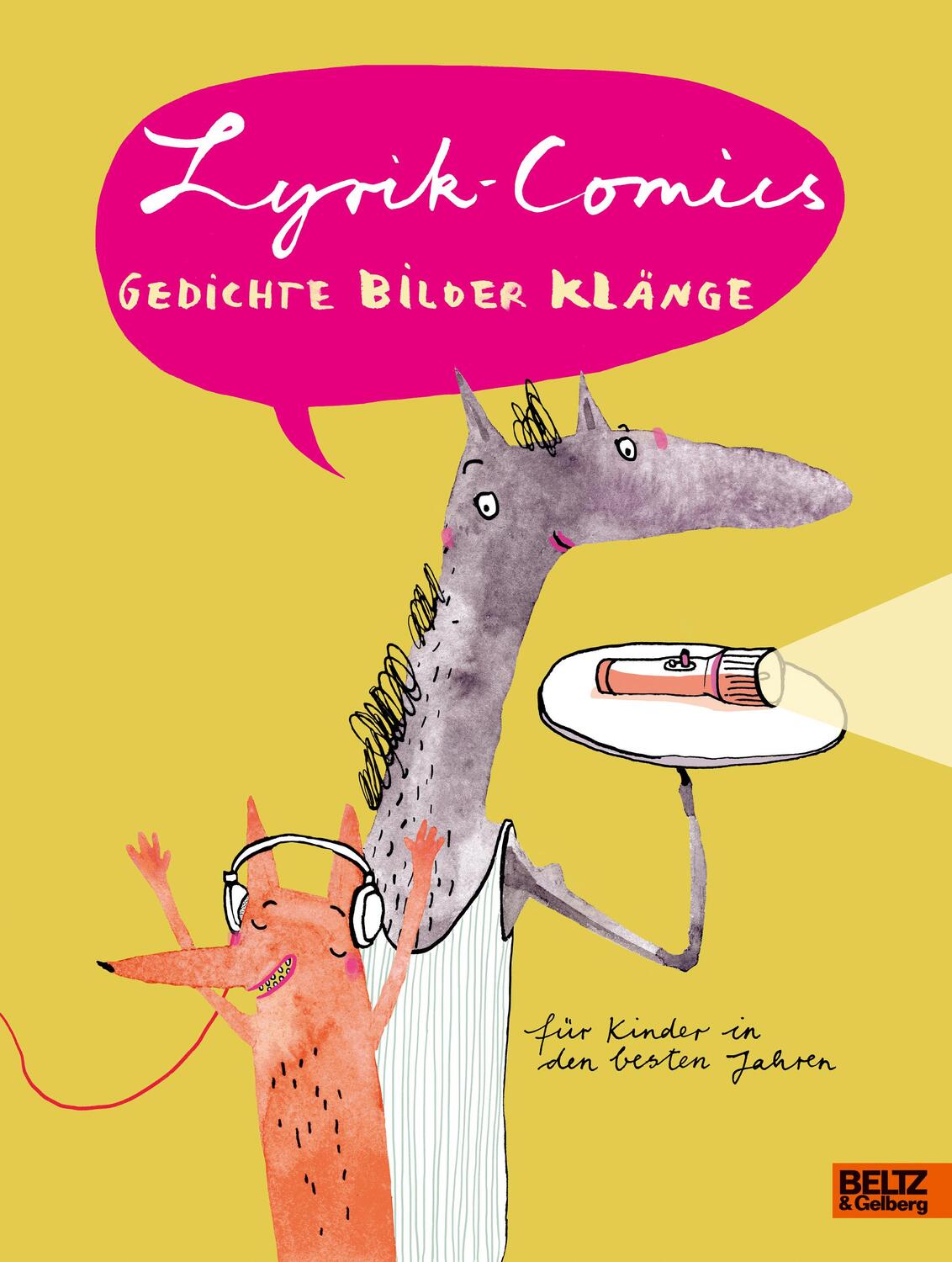 Cover: 9783407754615 | Lyrik-Comics | Gedichte Bilder Klänge für Kinder in den besten Jahren