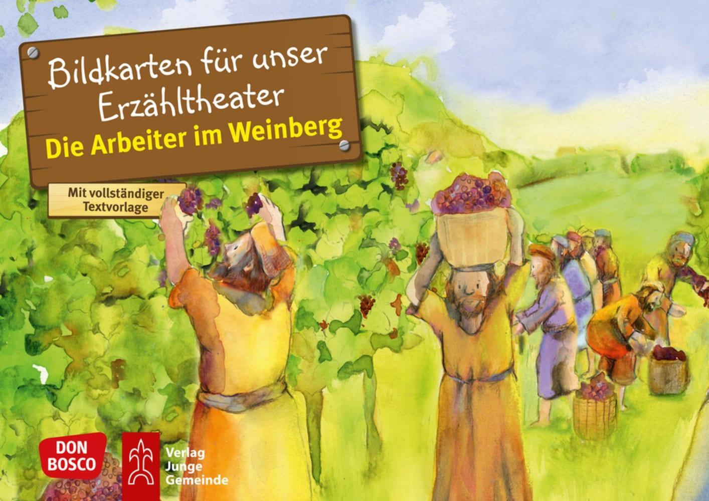 Cover: 4260179514951 | Die Arbeiter im Weinberg. Kamishibai Bildkartenset. | Frank Hartmann