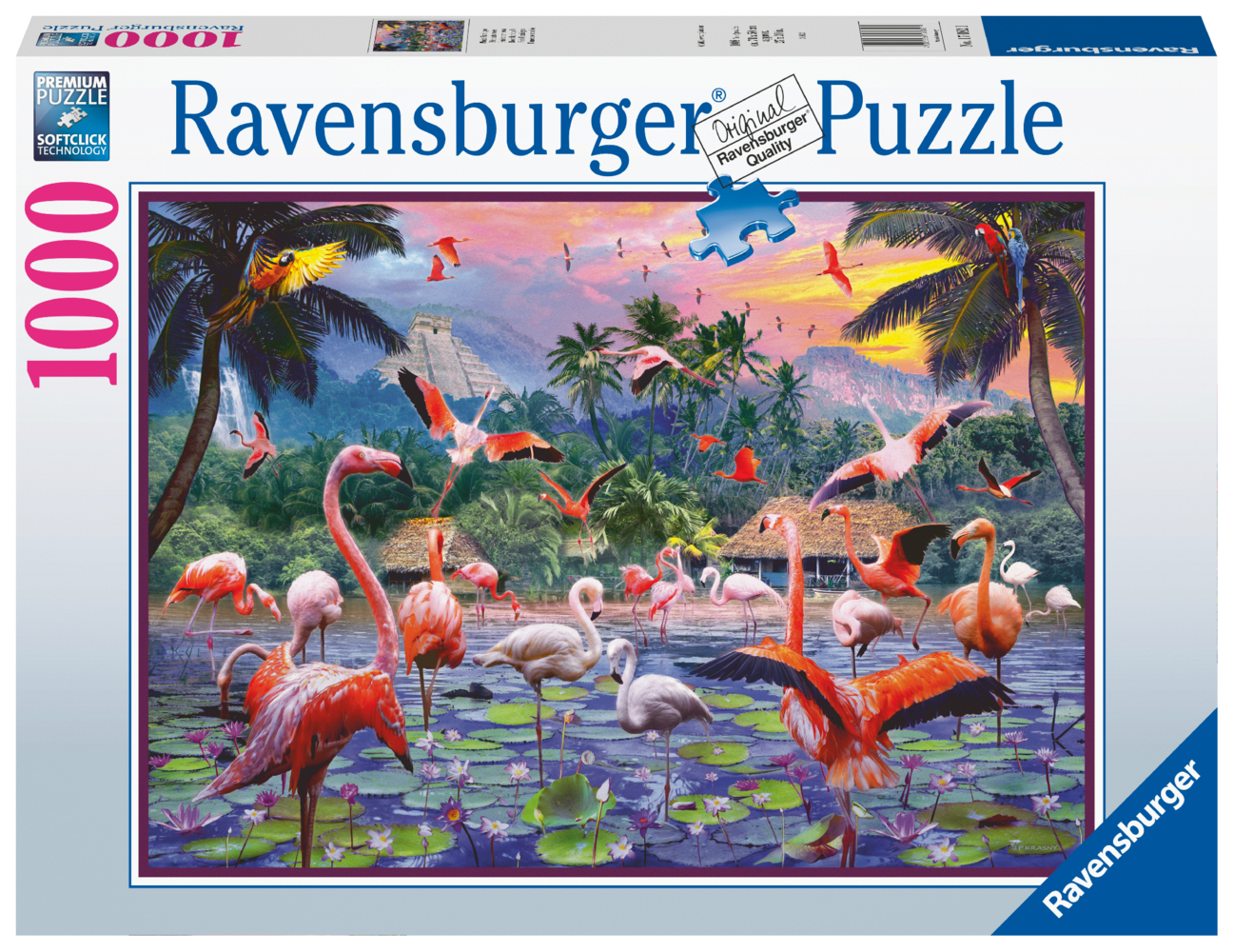 Cover: 4005556170821 | Ravensburger Puzzle - Pinke Flamingos - 1000 Teile | Spiel | Deutsch