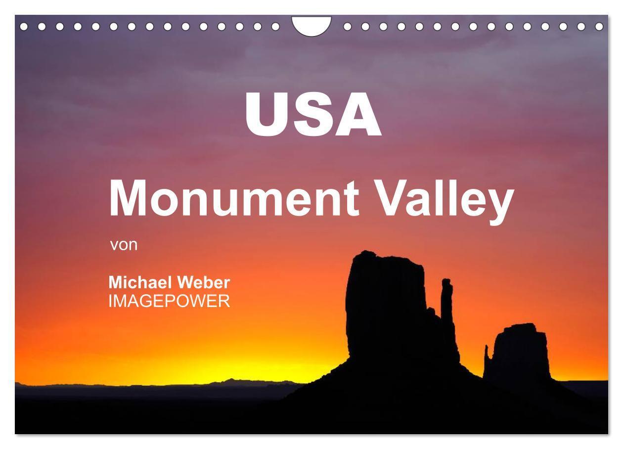 Cover: 9783383636097 | USA - Monument Valley (Wandkalender 2024 DIN A4 quer), CALVENDO...