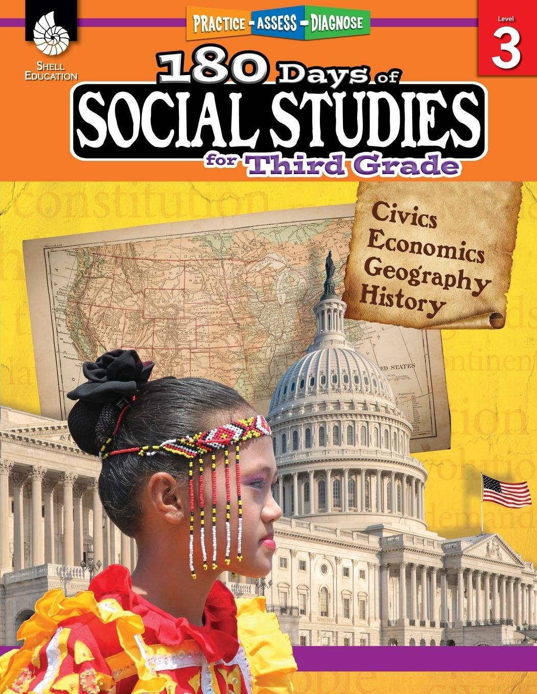 Cover: 9781425813956 | 180 Days of Social Studies for Third Grade | Terri McNamara | Buch