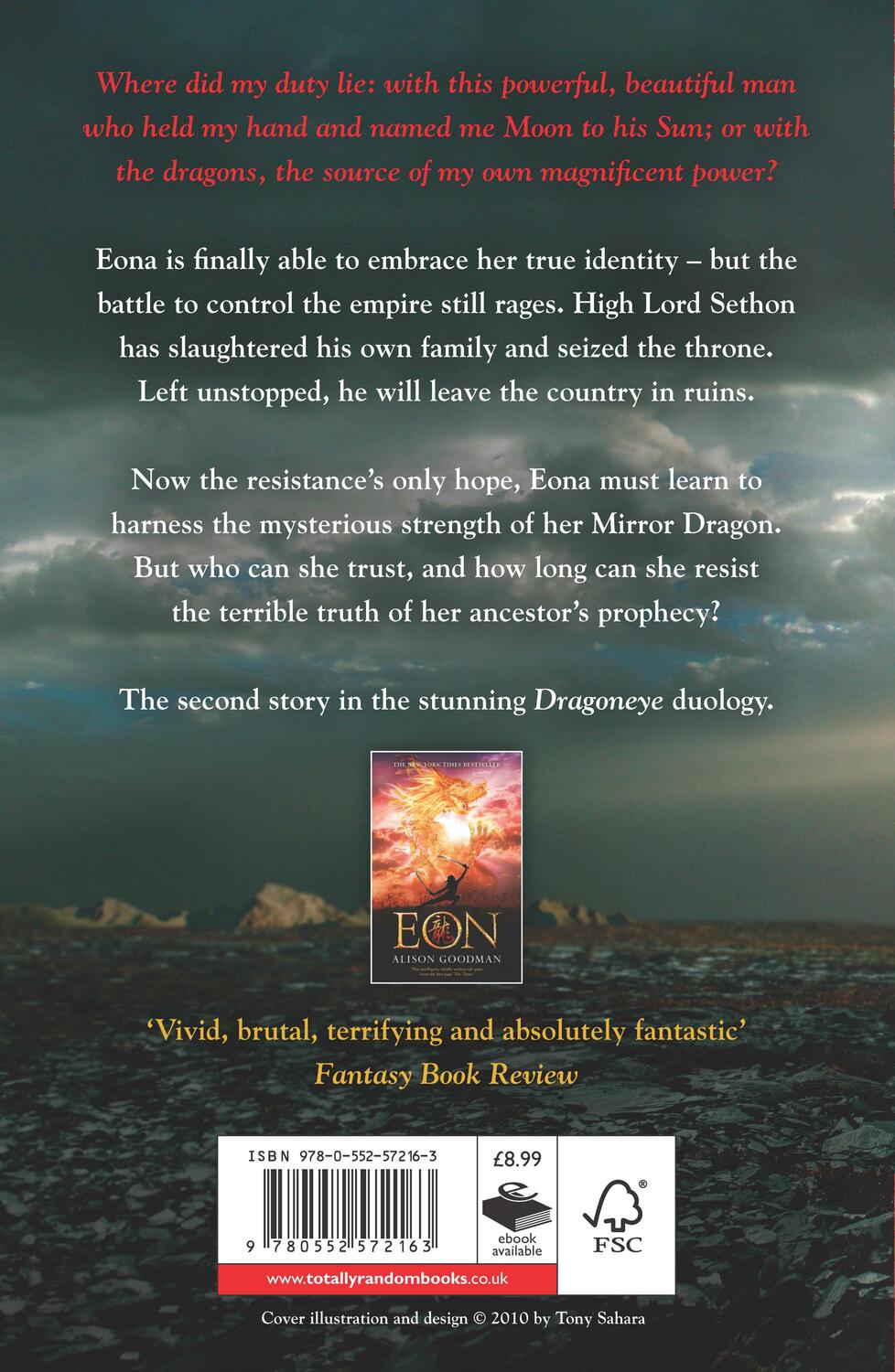 Rückseite: 9780552572163 | Eona: Return of the Dragoneye | Alison Goodman | Taschenbuch | 2015