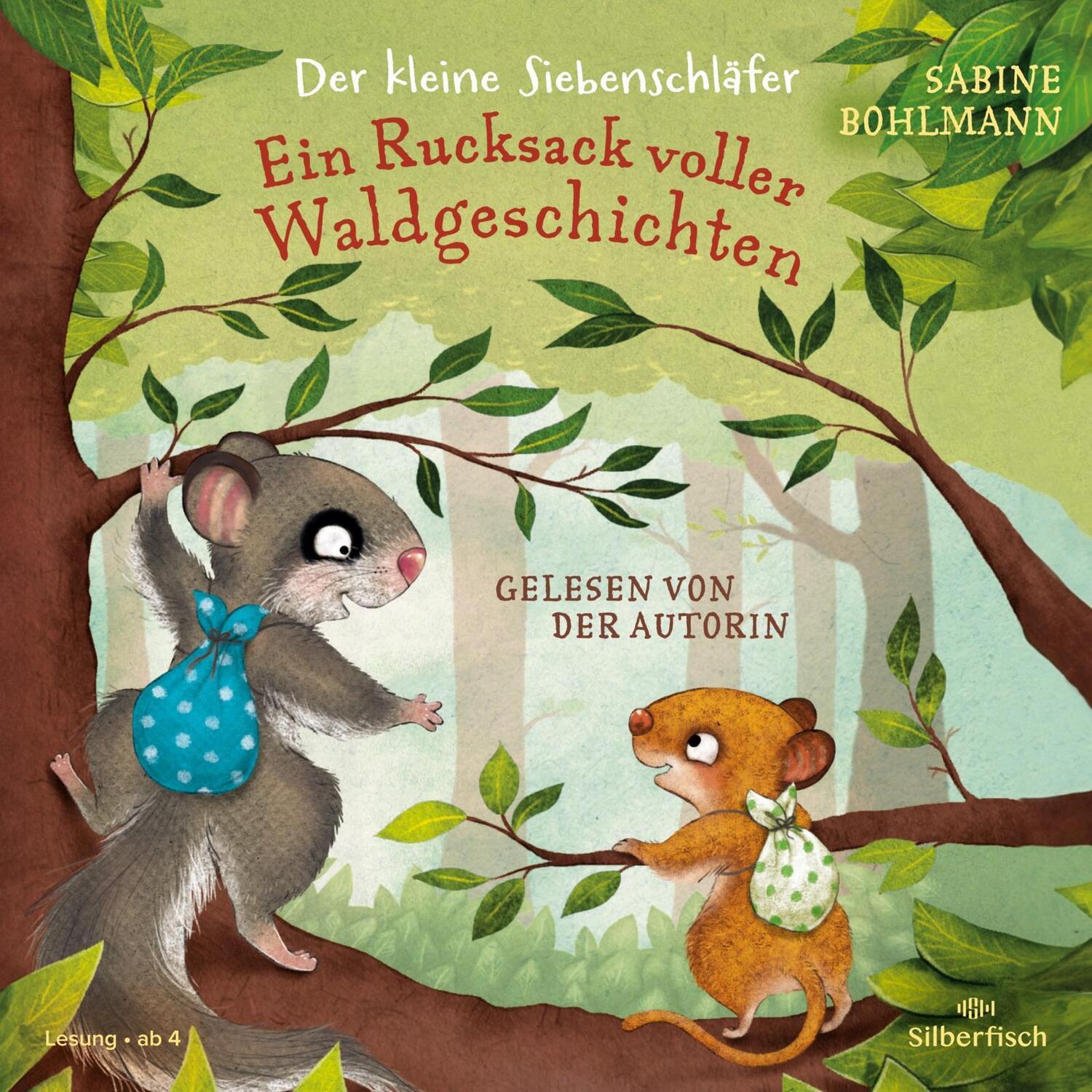 Cover: 9783745604887 | Der kleine Siebenschläfer: Ein Rucksack voller Waldgeschichten | 2 CDs