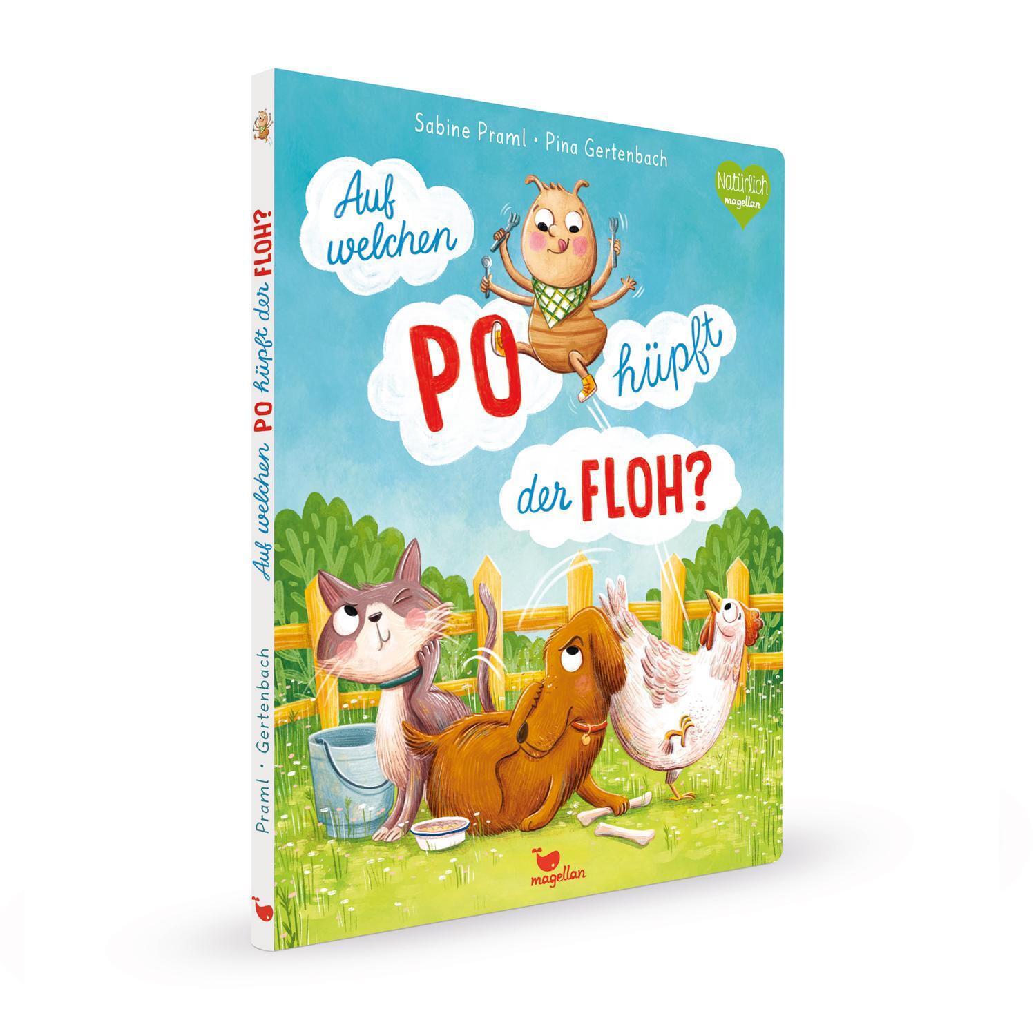 Bild: 9783734816024 | Auf welchen Po hüpft der Floh? | Sabine Praml | Buch | 16 S. | Deutsch