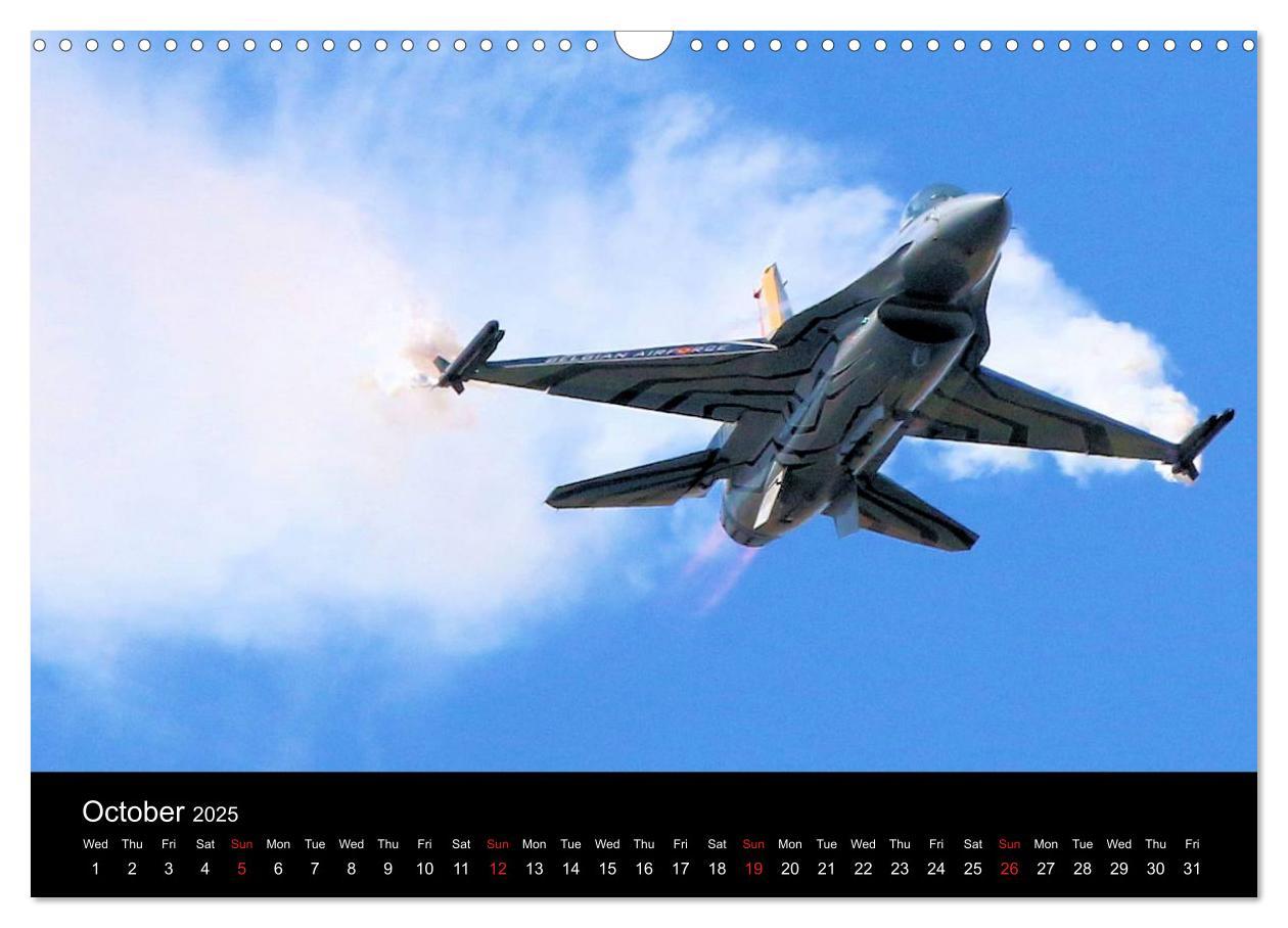 Bild: 9781325954186 | General Dynamics F-16 Fighting Falcon (Wall Calendar 2025 DIN A3...