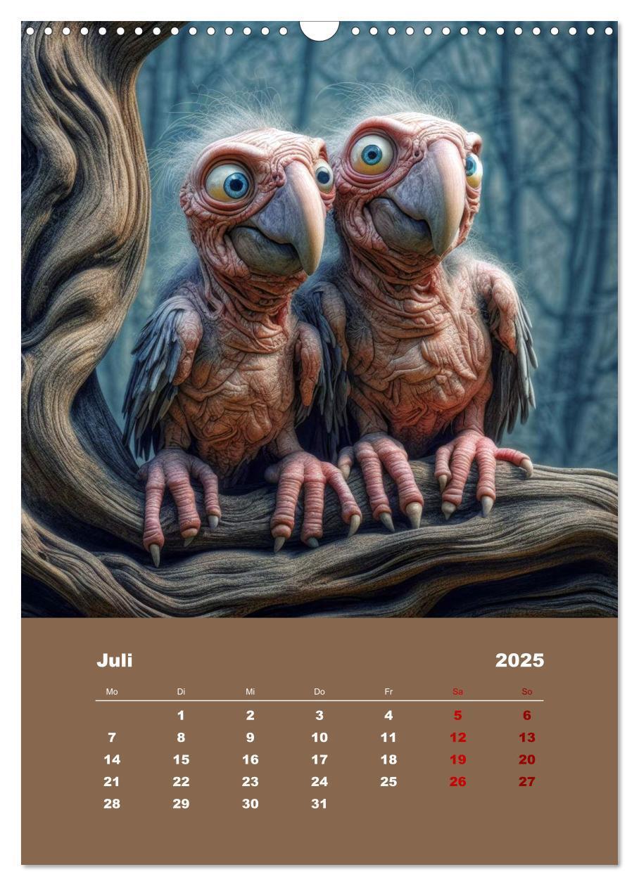 Bild: 9783435846047 | Waldo und Stefler (Wandkalender 2025 DIN A3 hoch), CALVENDO...