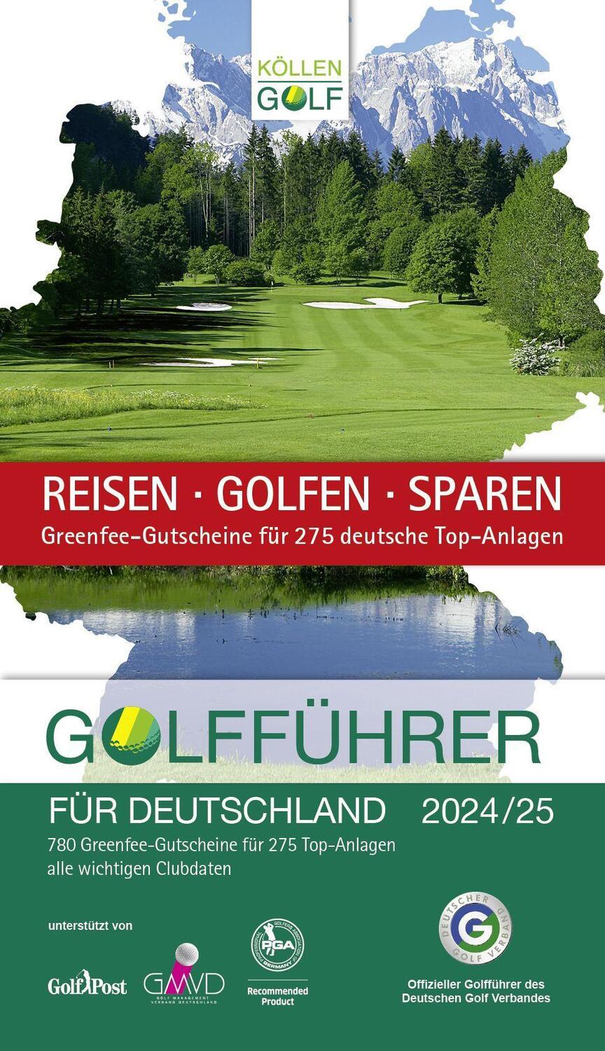 Cover: 9783885795919 | Golfführer für Deutschland 2024/25 | Köllen Druck | Taschenbuch | 2023