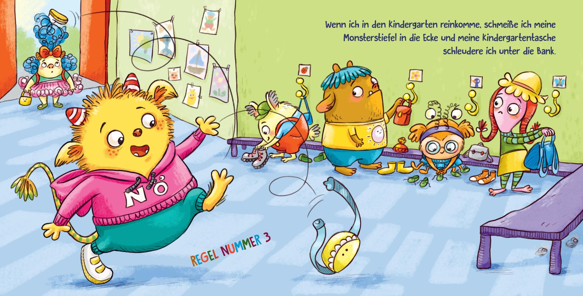 Bild: 9783833910043 | Das einzig wahre Benimmbuch für Kindergartenmonster | Kerstin Löwe