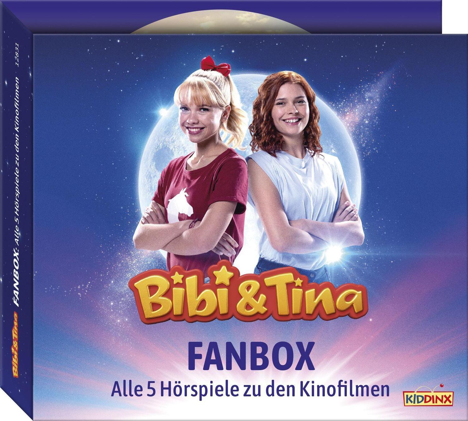Cover: 4001504128319 | Kinofilmbox Hörspiel Film 1-5 | Bibi & Tina | Audio-CD | 2022