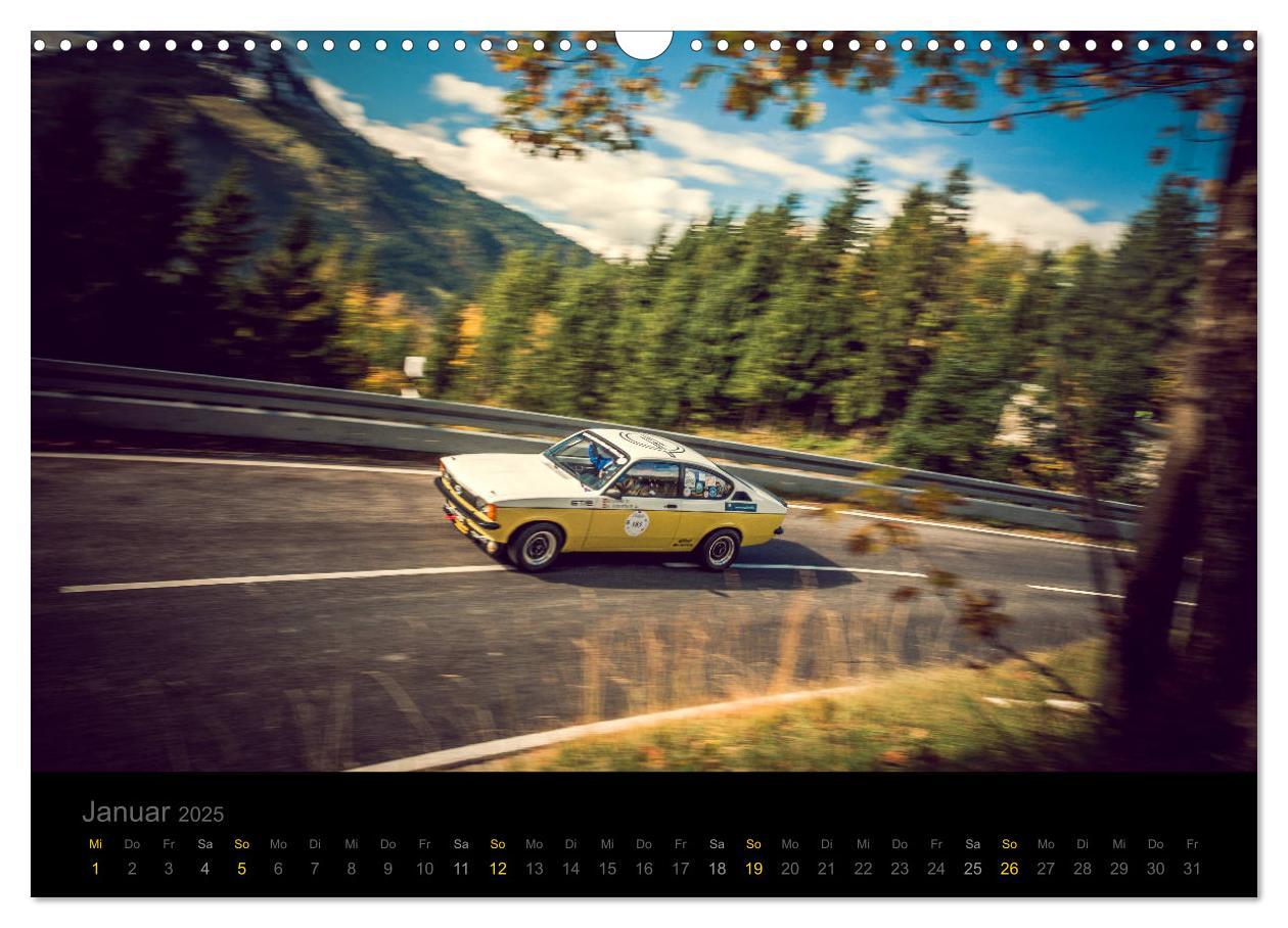 Bild: 9783435346158 | Schnelle Opel (Wandkalender 2025 DIN A3 quer), CALVENDO Monatskalender