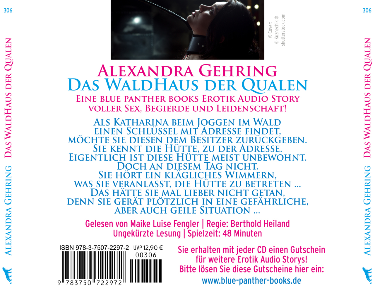 Bild: 9783750722972 | Das WaldHaus der Qualen Erotische SM-Geschichte Audio CD, Audio-CD