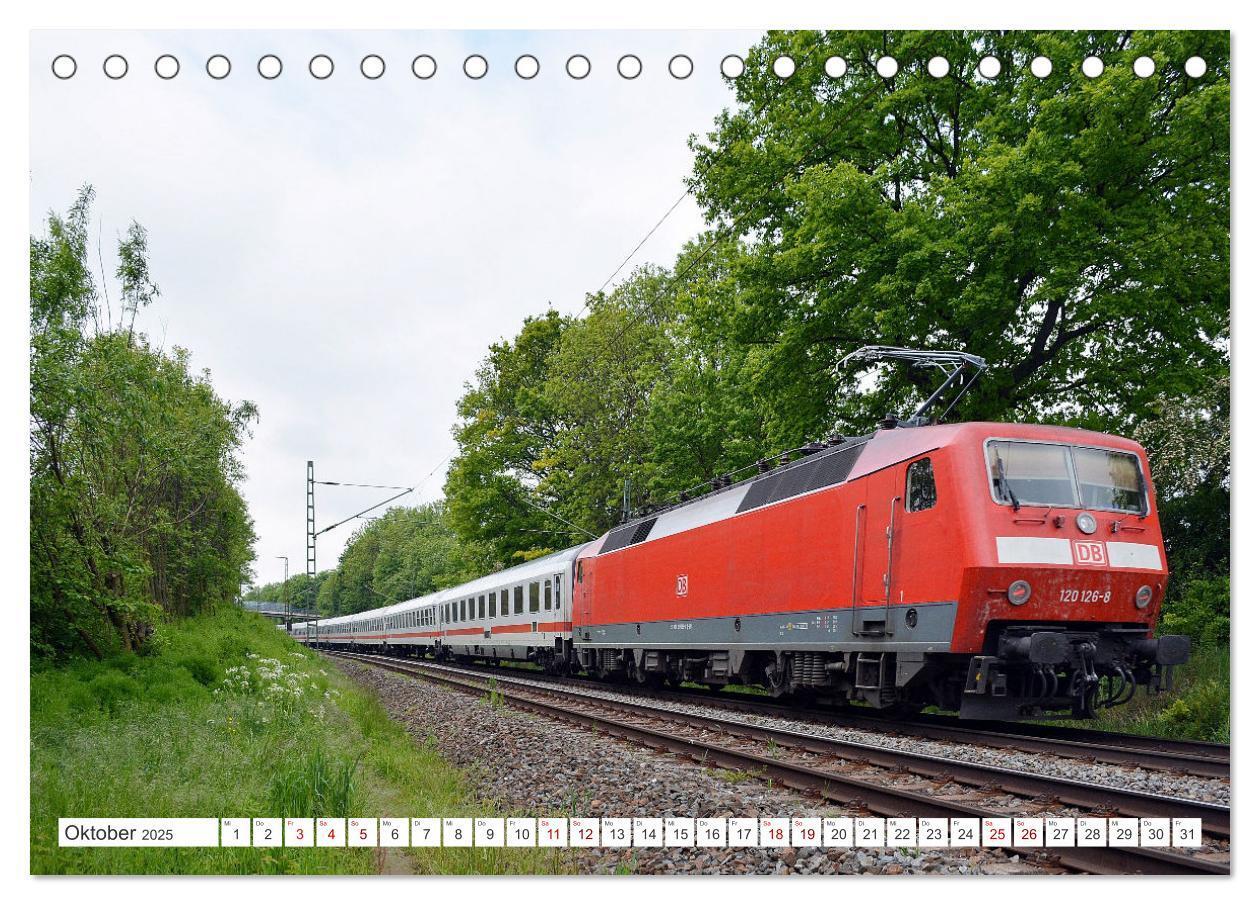 Bild: 9783457178461 | Die Baureihe 120 der Deutschen Bahn (Tischkalender 2025 DIN A5...