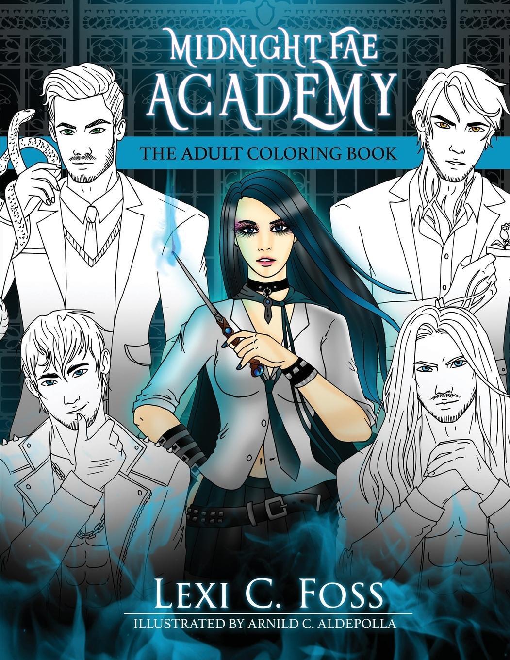 Cover: 9781685300890 | Midnight Fae Academy Coloring Book | Lexi C. Foss | Taschenbuch | 2022