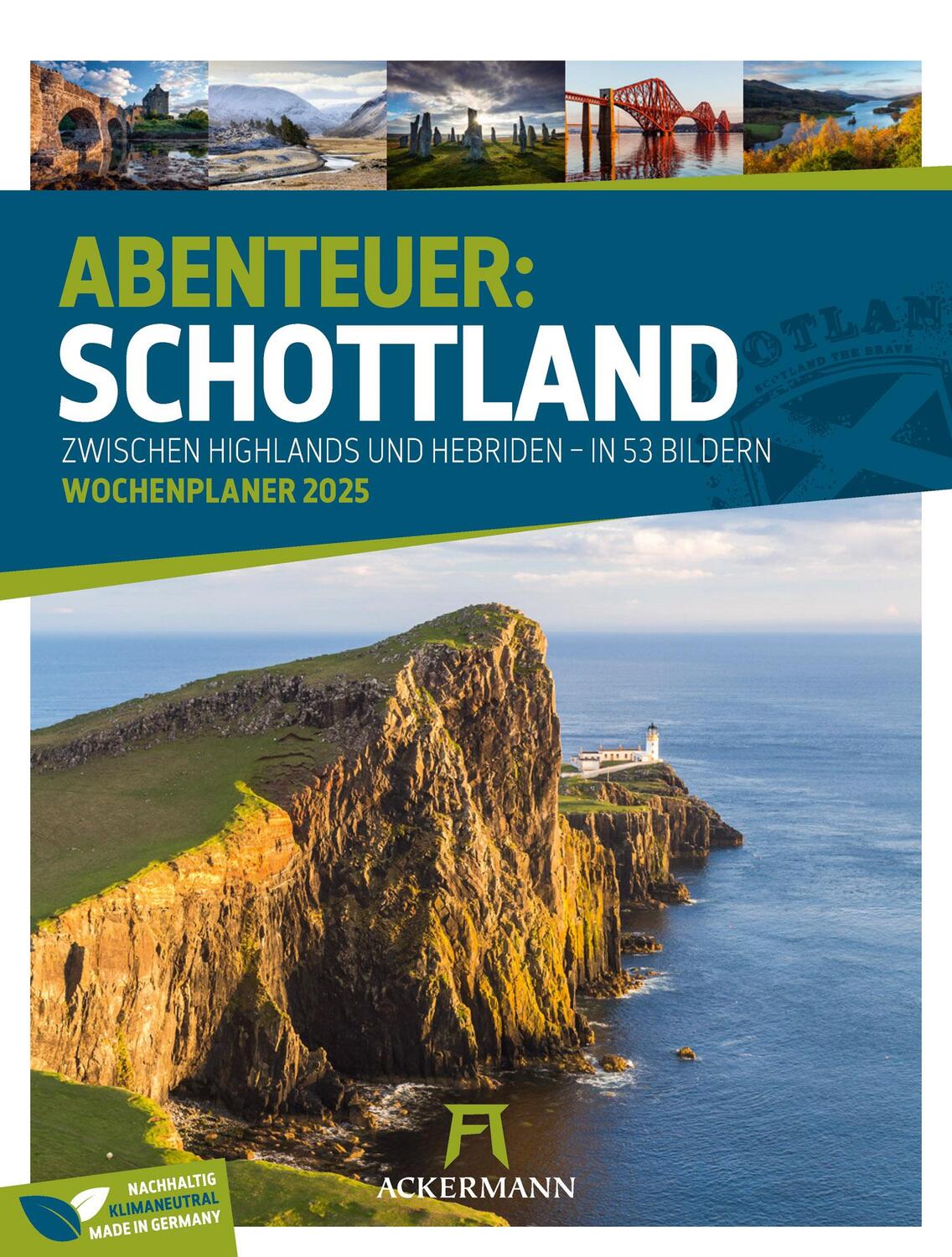 Cover: 9783838425948 | Schottland - Zwischen Highlands und Hebriden - Wochenplaner...