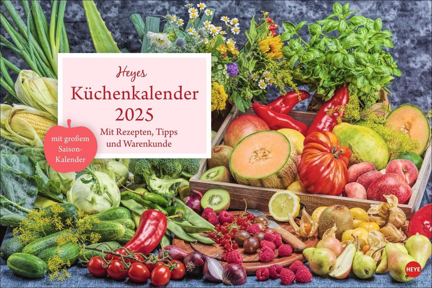 Cover: 9783756405008 | Küchenkalender Broschur XL 2025 | Heye | Kalender | 28 S. | Deutsch