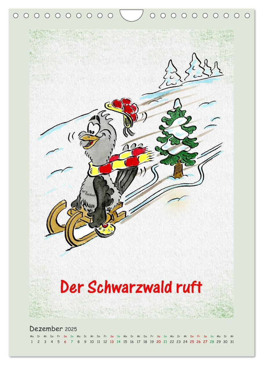 Bild: 9783435932337 | Bollenhut Cartoons (Wandkalender 2025 DIN A4 hoch), CALVENDO...