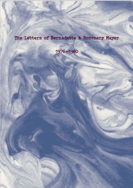 Cover: 9780999505960 | The Letters of Rosemary & Bernadette Mayer | 1976-1980 | MAYER | Buch