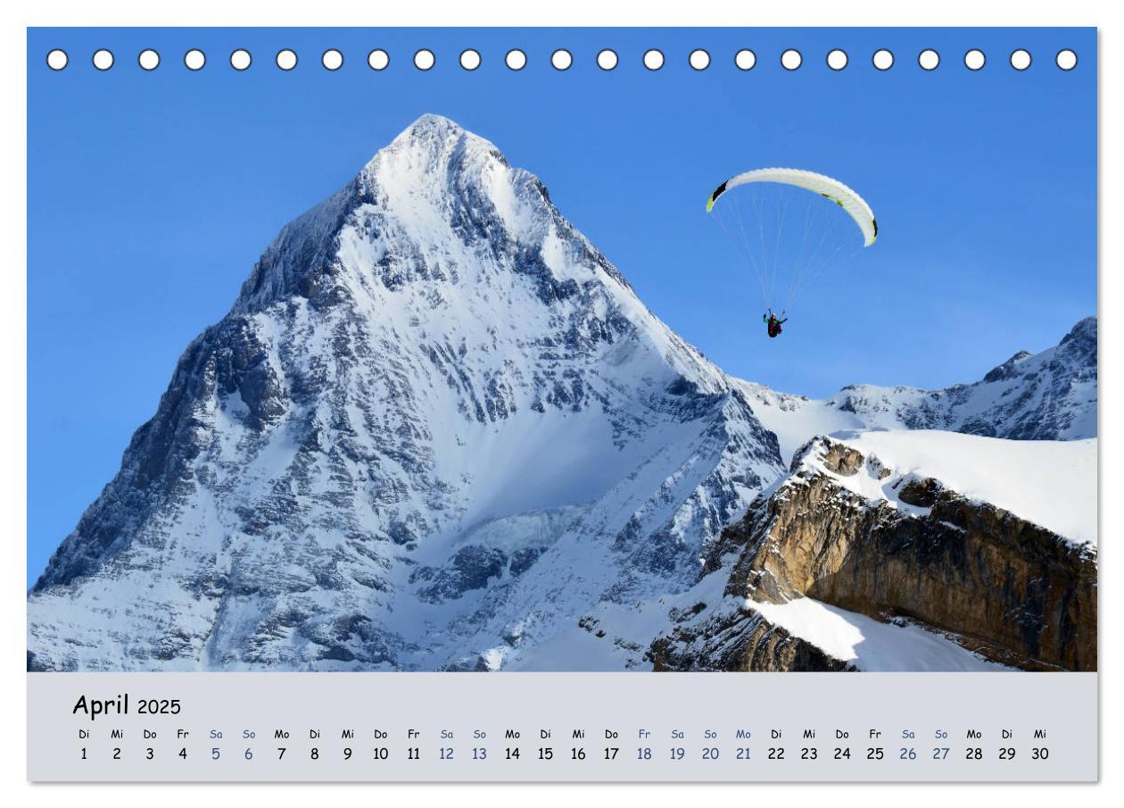 Bild: 9783435286539 | Gipfel Blicke (Tischkalender 2025 DIN A5 quer), CALVENDO...