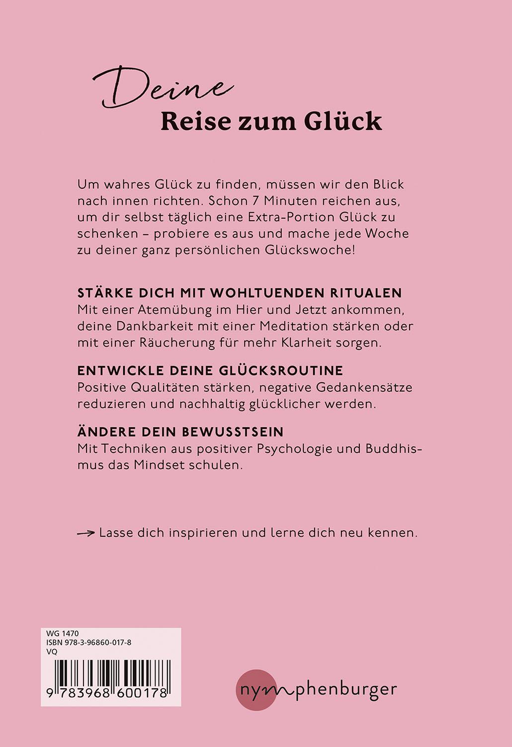 Rückseite: 9783968600178 | 7 Minuten Glück | Atempausen für jeden Tag | Doris Iding | Taschenbuch