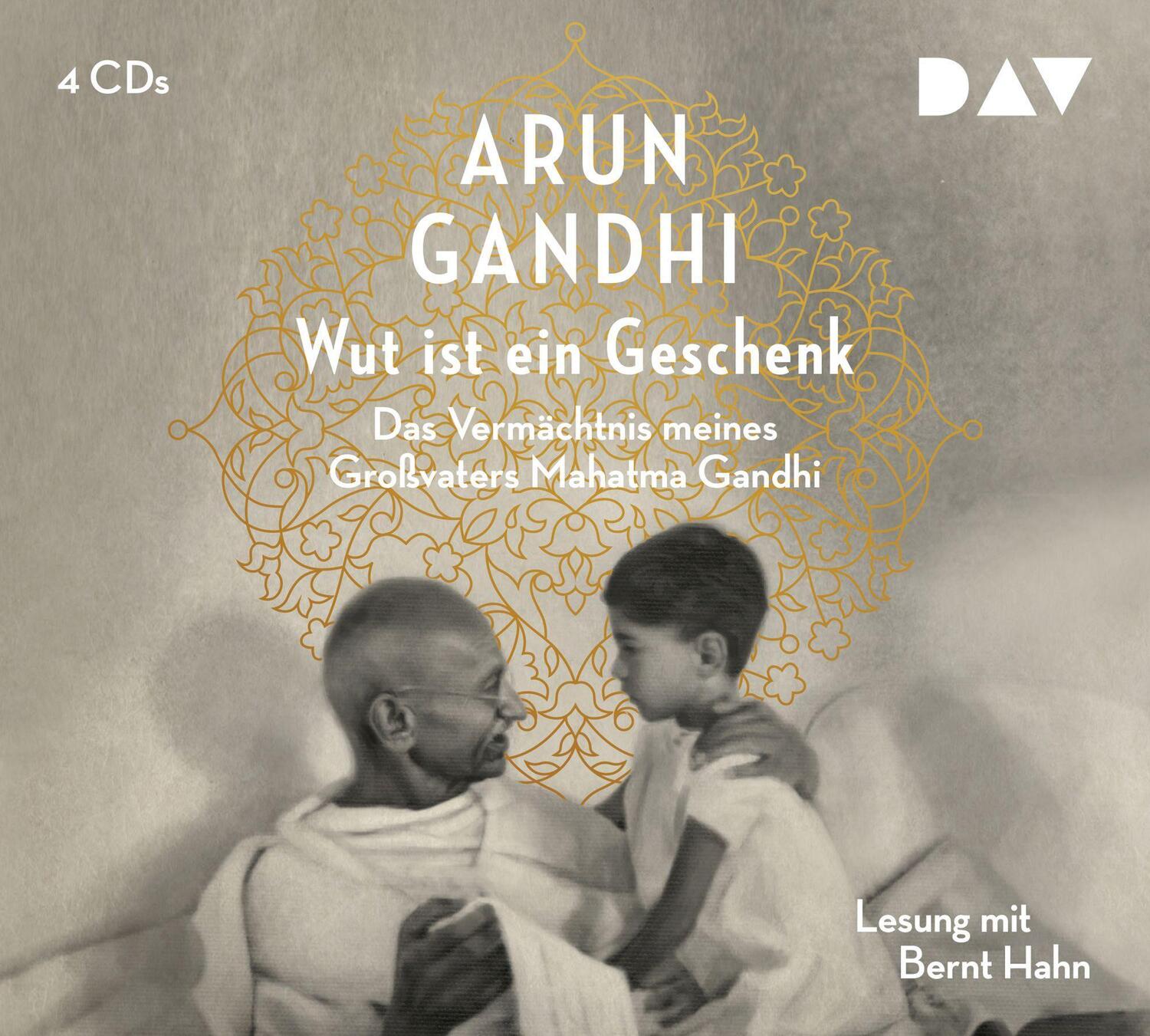 Cover: 9783742402028 | Wut ist ein Geschenk | Arun Gandhi | Audio-CD | 4 Audio-CDs | Deutsch