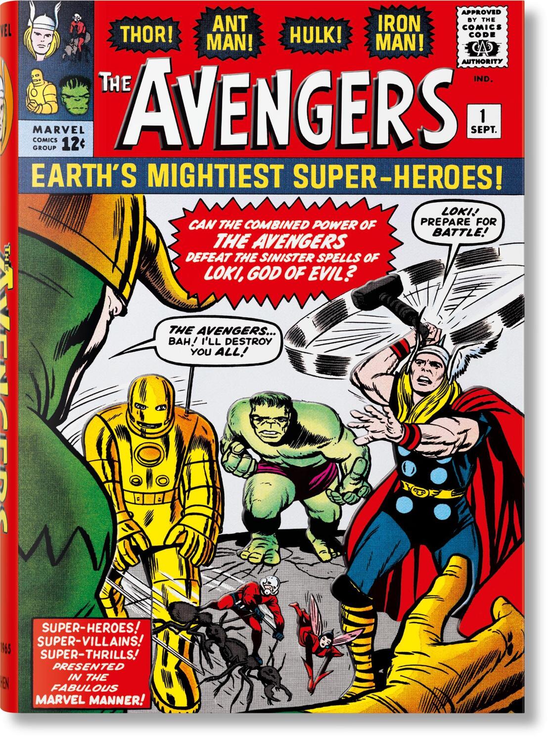 Cover: 9783836598590 | Marvel Comics Library. Avengers. 1963-1965 | Kurt Busiek | Buch | 2024