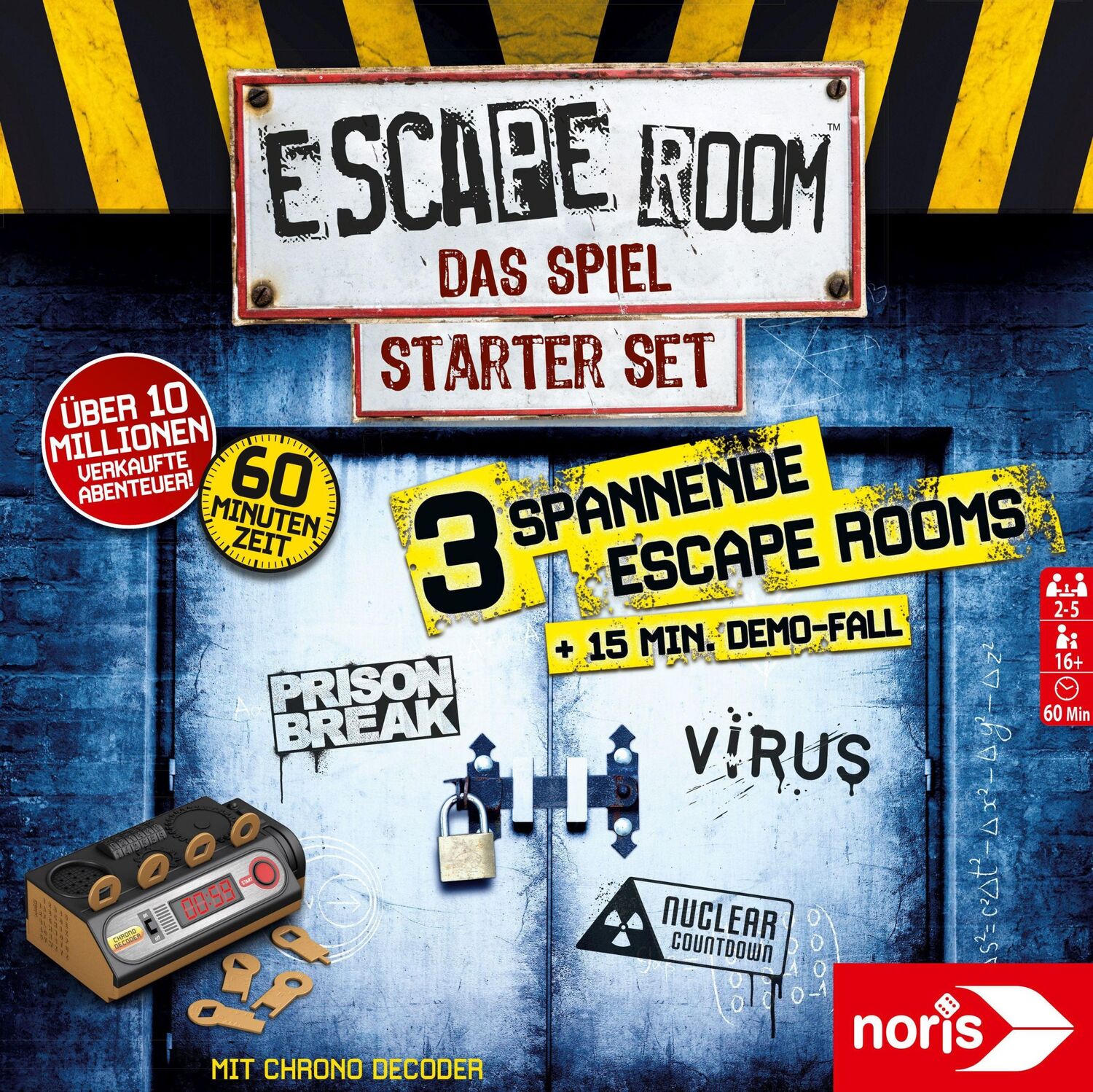 Bild: 4000826005698 | Escape Room Das Spiel | Spiel | 606102034 | Deutsch | 2023 | NORIS