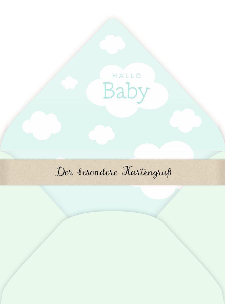 Bild: 4050003948850 | Grußkarten | Hallo Baby (4 Designs) | Anne Mußenbrock | Stück | 4 S.