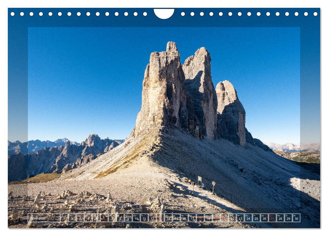 Bild: 9783435228768 | Bergerlebnis Dolomiten (Wandkalender 2025 DIN A4 quer), CALVENDO...