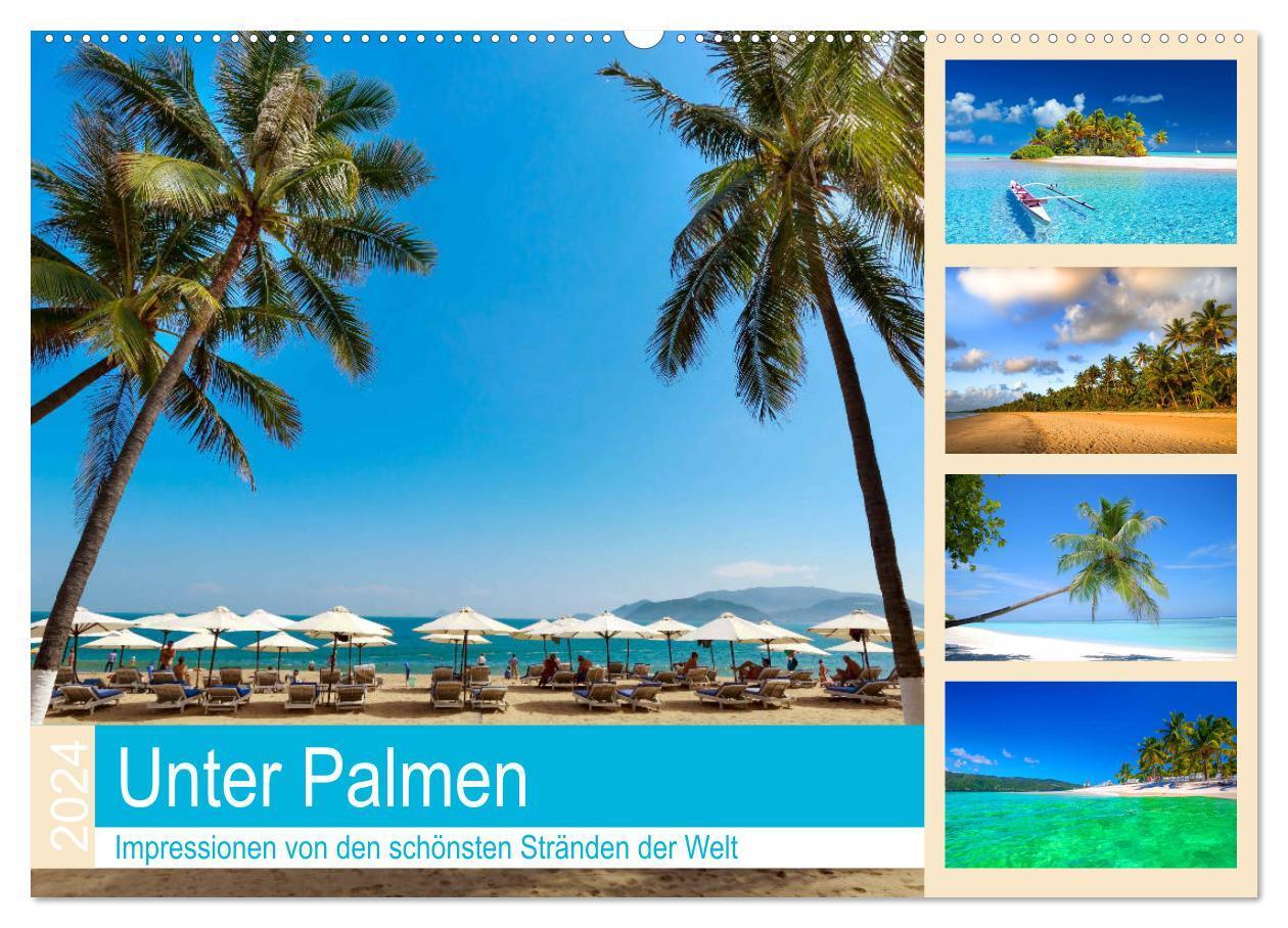 Cover: 9783383366260 | Unter Palmen 2024. Impressionen von den schönsten Stränden der Welt...