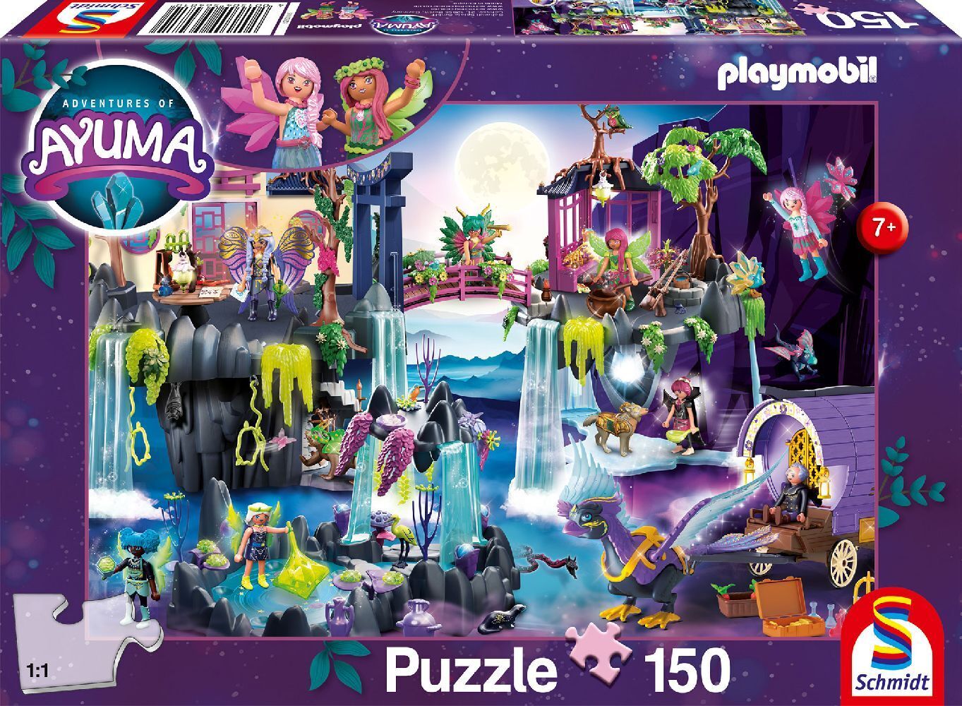 Cover: 4001504564810 | Ayuma, Die mystischen Abenteuer, 150 Teile | Kinderpuzzle Playmobil