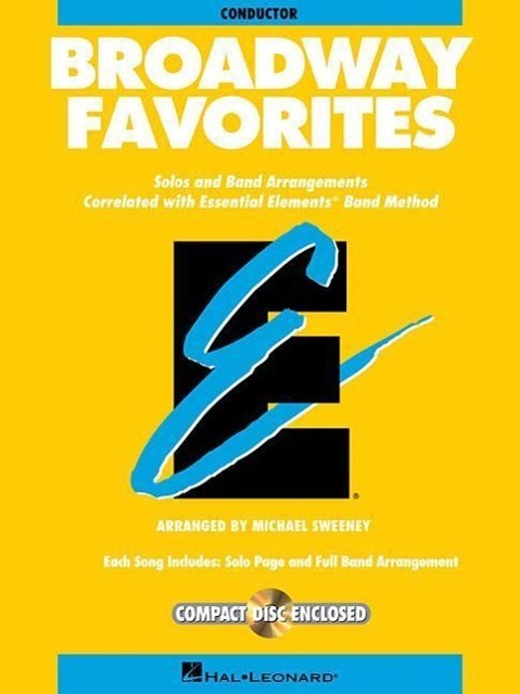 Cover: 9780793598403 | Essential Elements Broadway Favorites: Conductor | Hal Leonard Corp