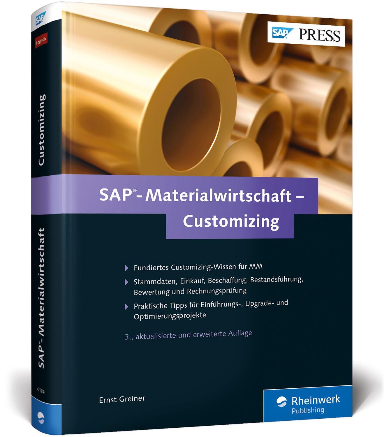 Cover: 9783836241847 | SAP-Materialwirtschaft - Customizing | Ernst Greiner | Buch | 686 S.