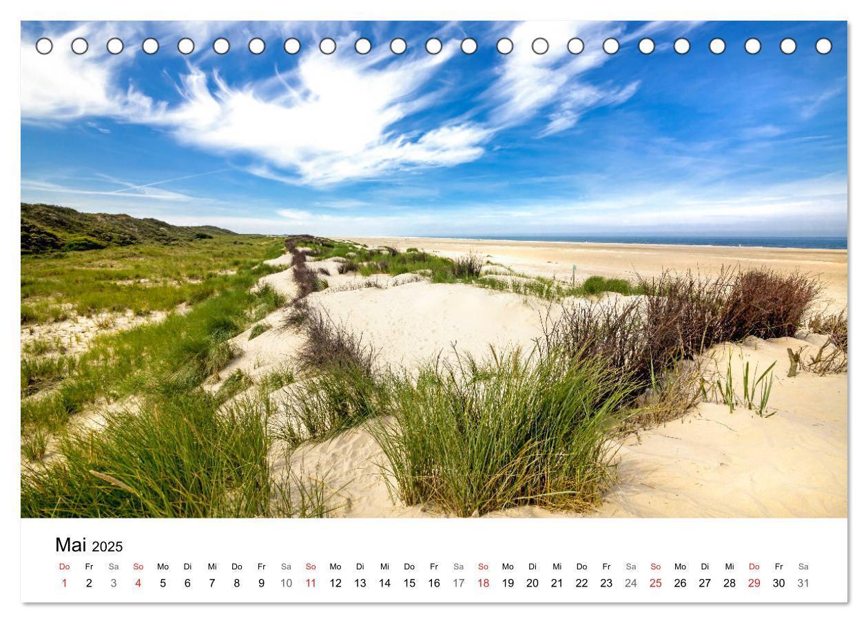 Bild: 9783435493739 | Borkum - Inselblicke (Tischkalender 2025 DIN A5 quer), CALVENDO...