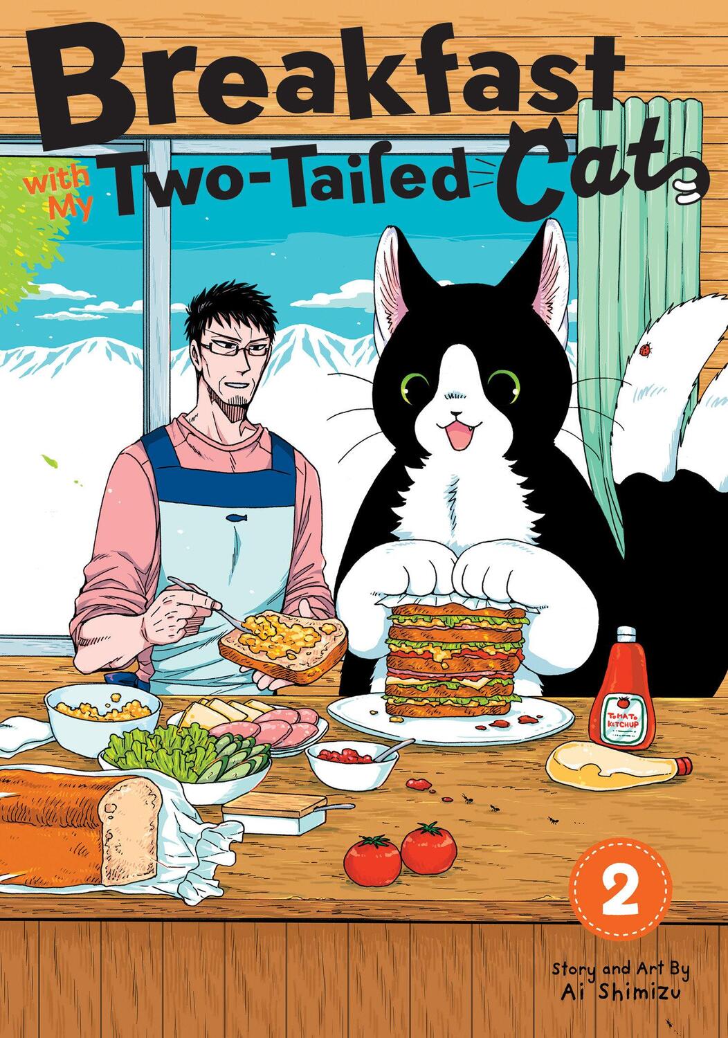 Cover: 9798888437650 | Breakfast with My Two-Tailed Cat Vol. 2 | Ai Shimizu | Taschenbuch