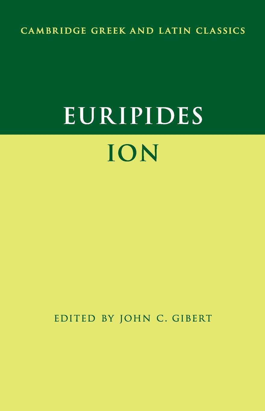 Cover: 9780521596565 | Euripides | Ion | Cambridge Greek and Latin Classics