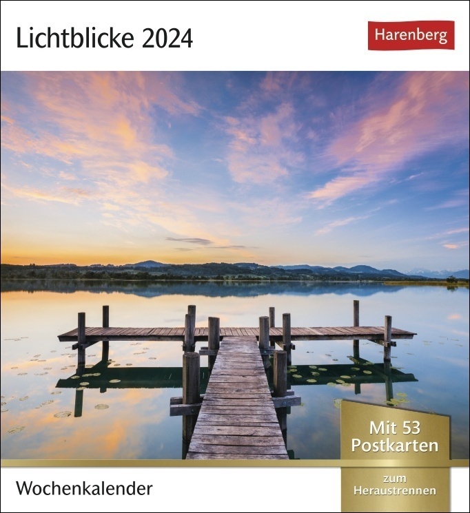 Cover: 9783840031168 | Lichtblicke Postkartenkalender. Kalender zum Aufstellen oder...