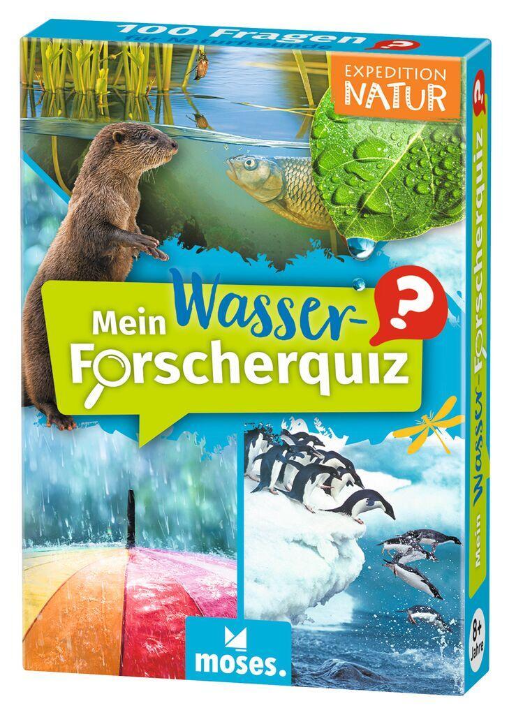 Cover: 9783964552822 | Expedition Natur Mein Wasser-Forscherquiz | Annett Stütze (u. a.)