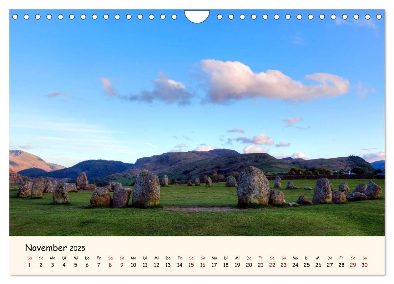 Bild: 9783435459452 | Lake District England (Wandkalender 2025 DIN A4 quer), CALVENDO...