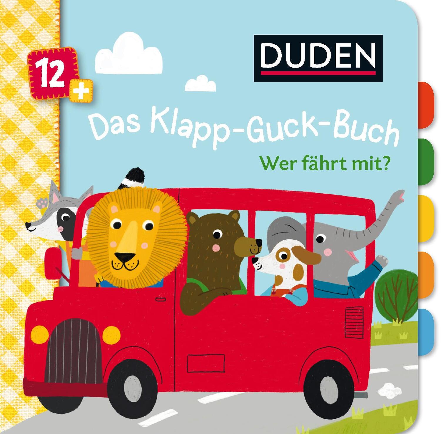 Cover: 9783737334006 | Duden 12+: Das Klapp-Guck-Buch: Wer fährt mit? | Susanne Weber | Buch