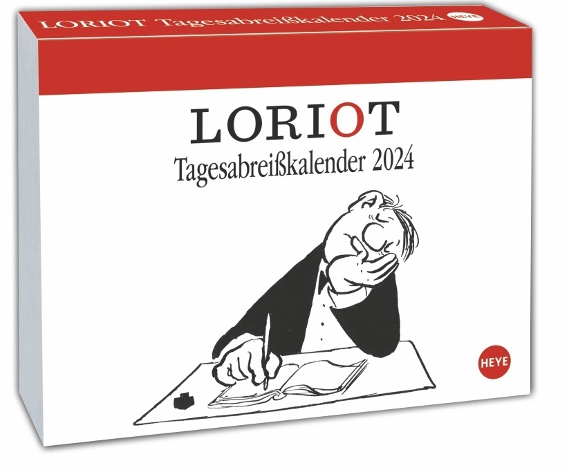 Cover: 9783756401697 | Loriot Tagesabreißkalender 2024. Kultiger Humor-Tischkalender,...