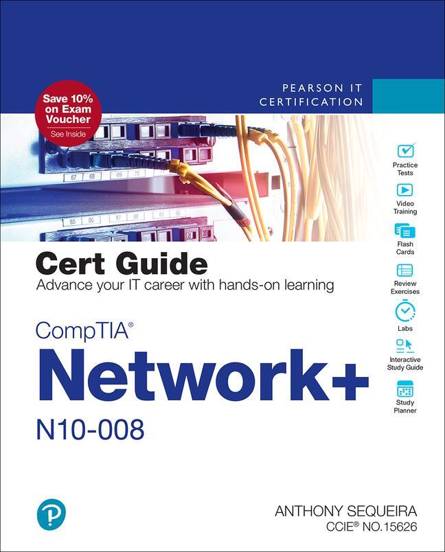 Cover: 9780137449941 | CompTIA Network+ N10-008 Cert Guide | Anthony Sequeira | Taschenbuch