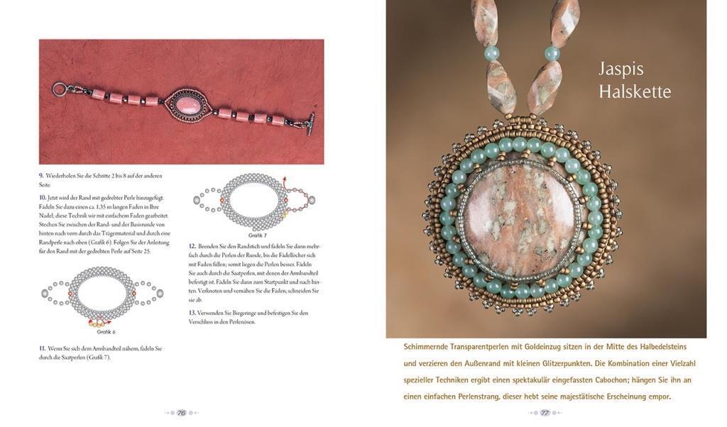 Cover: 9783940577351 | Cabochons mit Perlen einfassen | Jamie Cloud Eakin | Taschenbuch