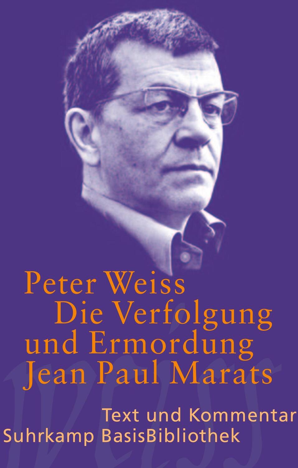 Cover: 9783518188491 | Die Verfolgung und Ermordung Jean Paul Marats. Drama in zwei Akten.