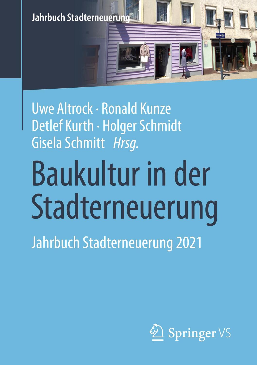 Cover: 9783658358266 | Baukultur in der Stadterneuerung | Jahrbuch Stadterneuerung 2021