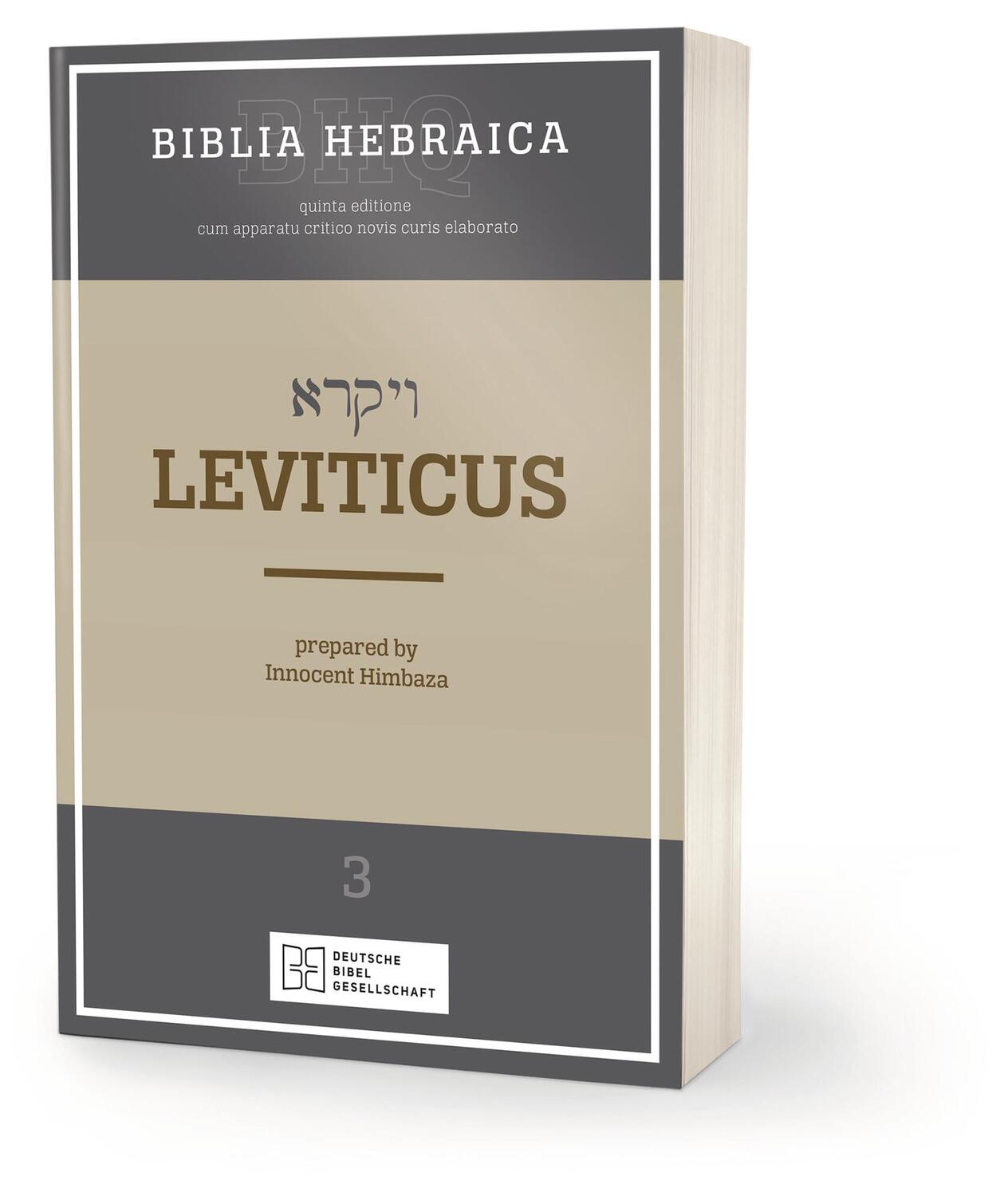 Cover: 9783438052636 | Biblia Hebraica Quinta (BHQ). Gesamtwerk zur Fortsetzung / Biblia...