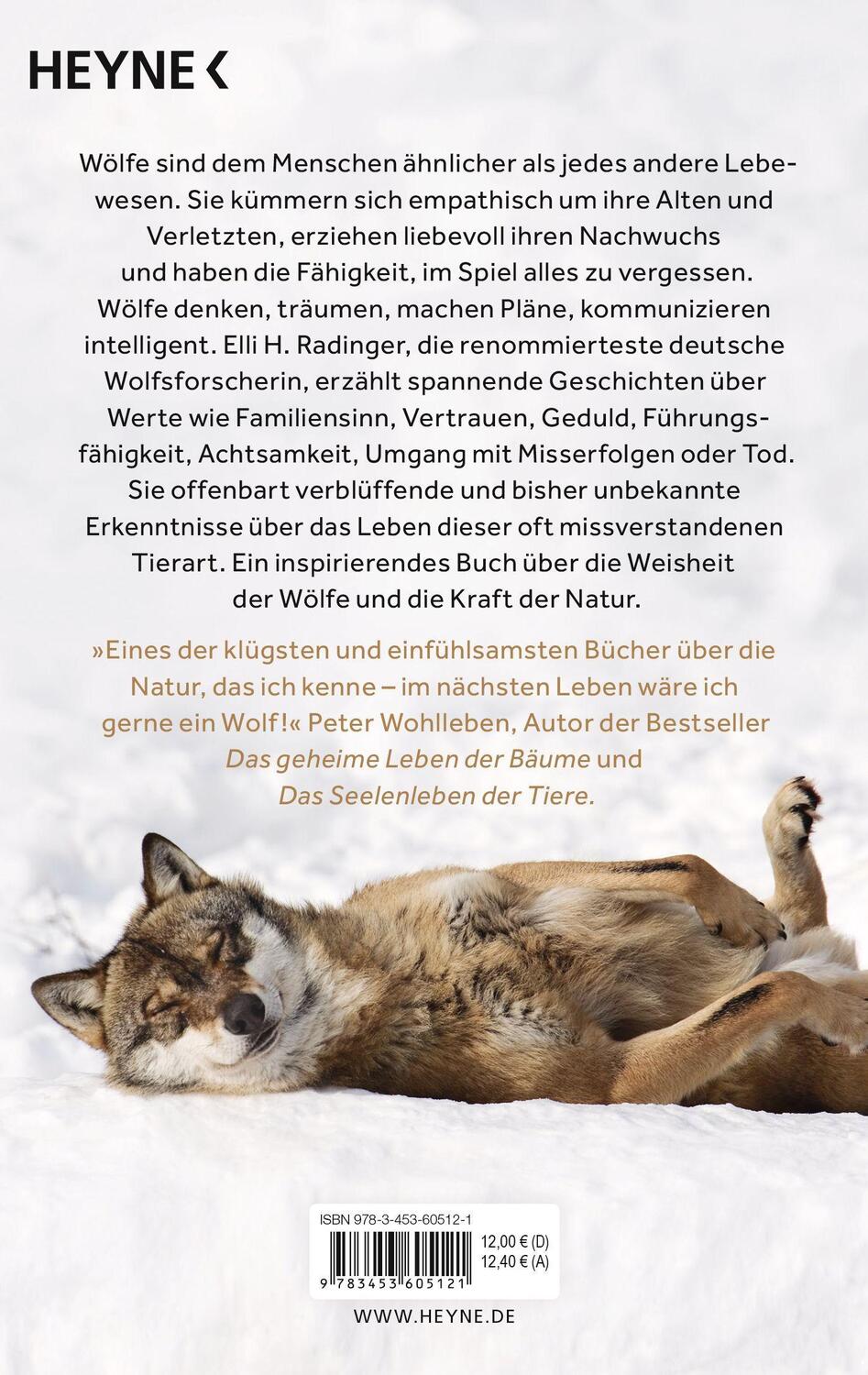 Bild: 9783453605121 | Die Weisheit der Wölfe | Elli H. Radinger | Taschenbuch | Deutsch