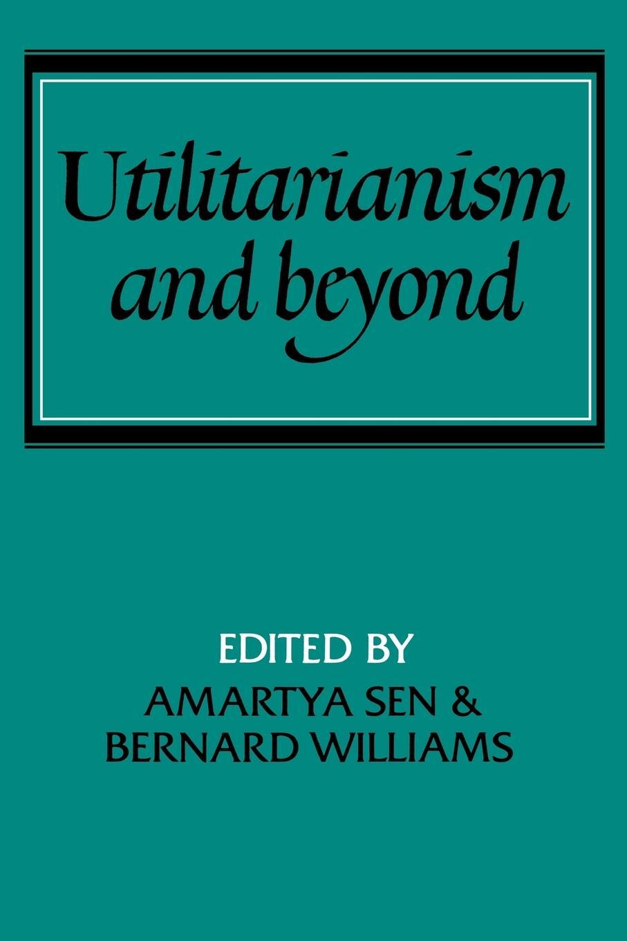 Cover: 9780521287715 | Utilitarianism and Beyond | Bernard Williams | Taschenbuch | Paperback
